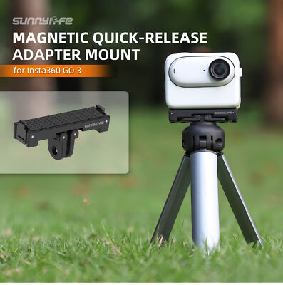 Sunnylife Insta360 GO 3 Magnetic Quick Release Accessory Adapter GO3S Camera