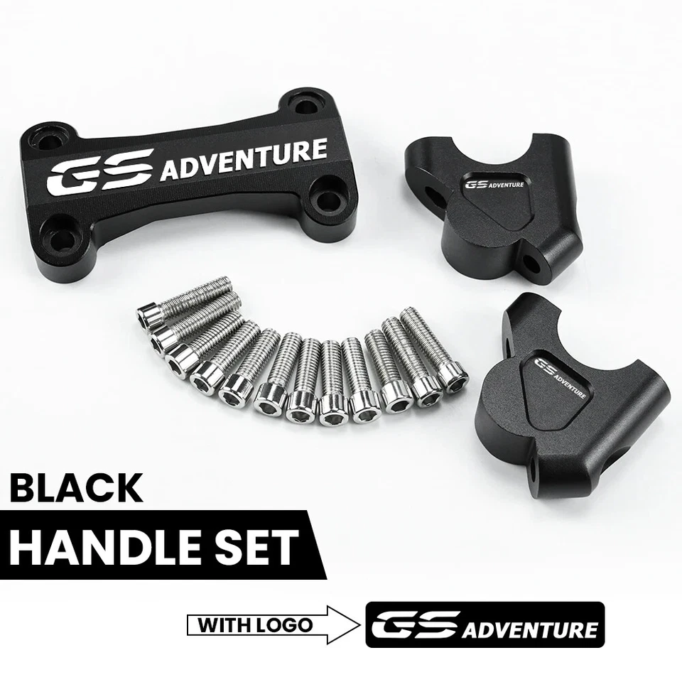 BMW R1250GS R1200GS 2013-2024 elevador de manillar CNC cubierta de abrazadera superior 30 mm Foto 2 de 4