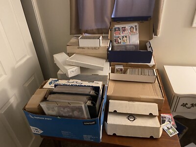 Sports Trading Card Lot: 1960-2023 MLB, NFL, NBA, NHL (RC, HOF, And Much More!)