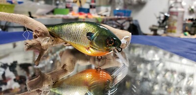 New  1.5 Square Bill Custom Painted Crankbaits