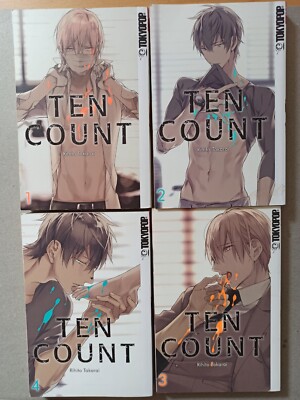 Ten Count Band 1-4 Manga Paket Deutsch