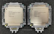 Lot of 2 SR206 Intel E5-2630v3 2.40GHz 8.00GT/s QPI 20MB L3 LGA2011-3 CPUs