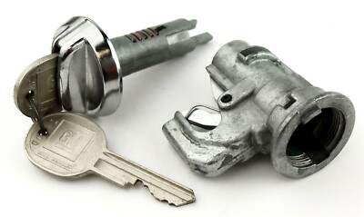 Glove Box Case Lock/Key Set 1969-78 DeVille Eldorado Fleetwood 1979-82 Corvette