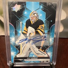 2019-20 UPPER DECK SPX MATT MURRAY AUTOGRAPH AUTO - Pittsburg Penguins