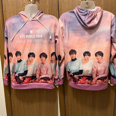 BTS World Tour Love Yourself Multicolor Sublimation Print