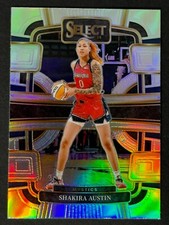 Shakira Austin 2024 Panini Select WNBA Silver Prizm #17