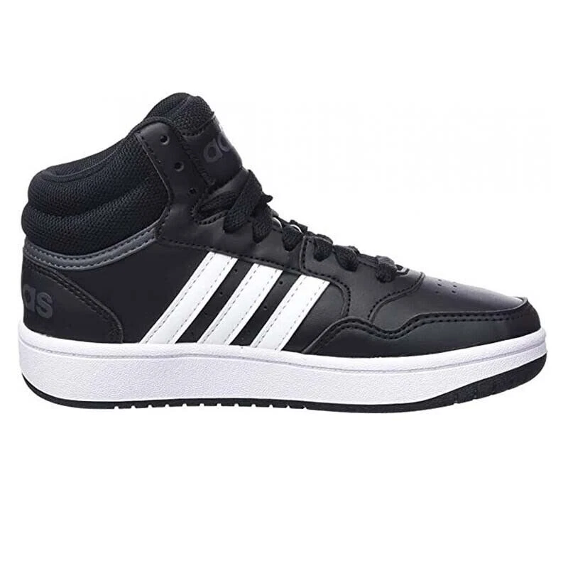 Большие и маленькие детские обручи Adidas средний 3,0 K Core черный/облако белый/серый шесть GW0402 - Изображение 2 из 4