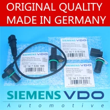Set of 2 Engine Camshaft & 1 Crankshaft Position Sensors fit BMW 325xi 2001-2005