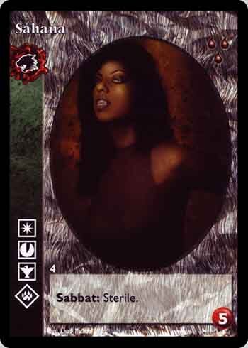 Sahana - Ahrimanes - Vampire VTES - Foto 1 di 3