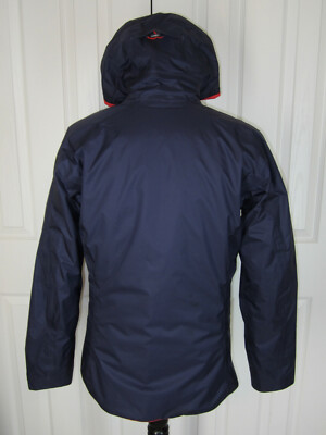 XLNT! SALOMON CLIMA PRO STORM WOMEN'S PURPLE SKI JACKET WITH HOOD