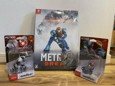 Metroid Dread Special Edition Set + amiibo Samus E.M.M.I. Nintendo Switch