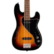 Used Squier Paranormal Precision Bass Thinline SJ Bass Guitar - 3-Color Sunburst