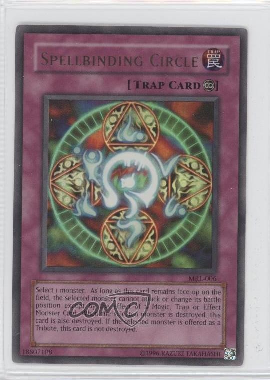 Spellbinding Circle YuGiOh Magic Ruler #MRL-006 2002