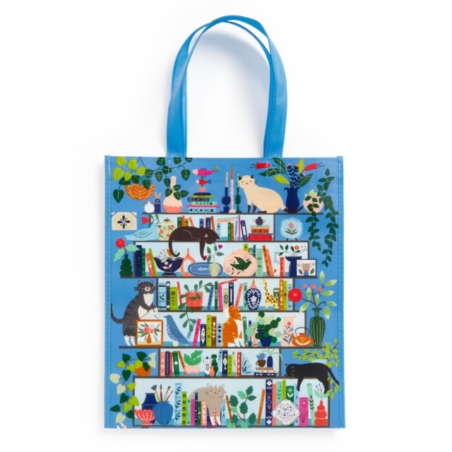 Purrfect Nook Reusable Shopping Bag by Galison, Flora Waycott - - Image 2