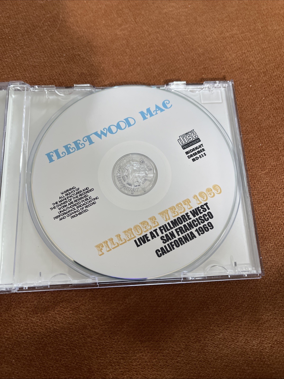 Fleetwood Mac Fillmore West 1969