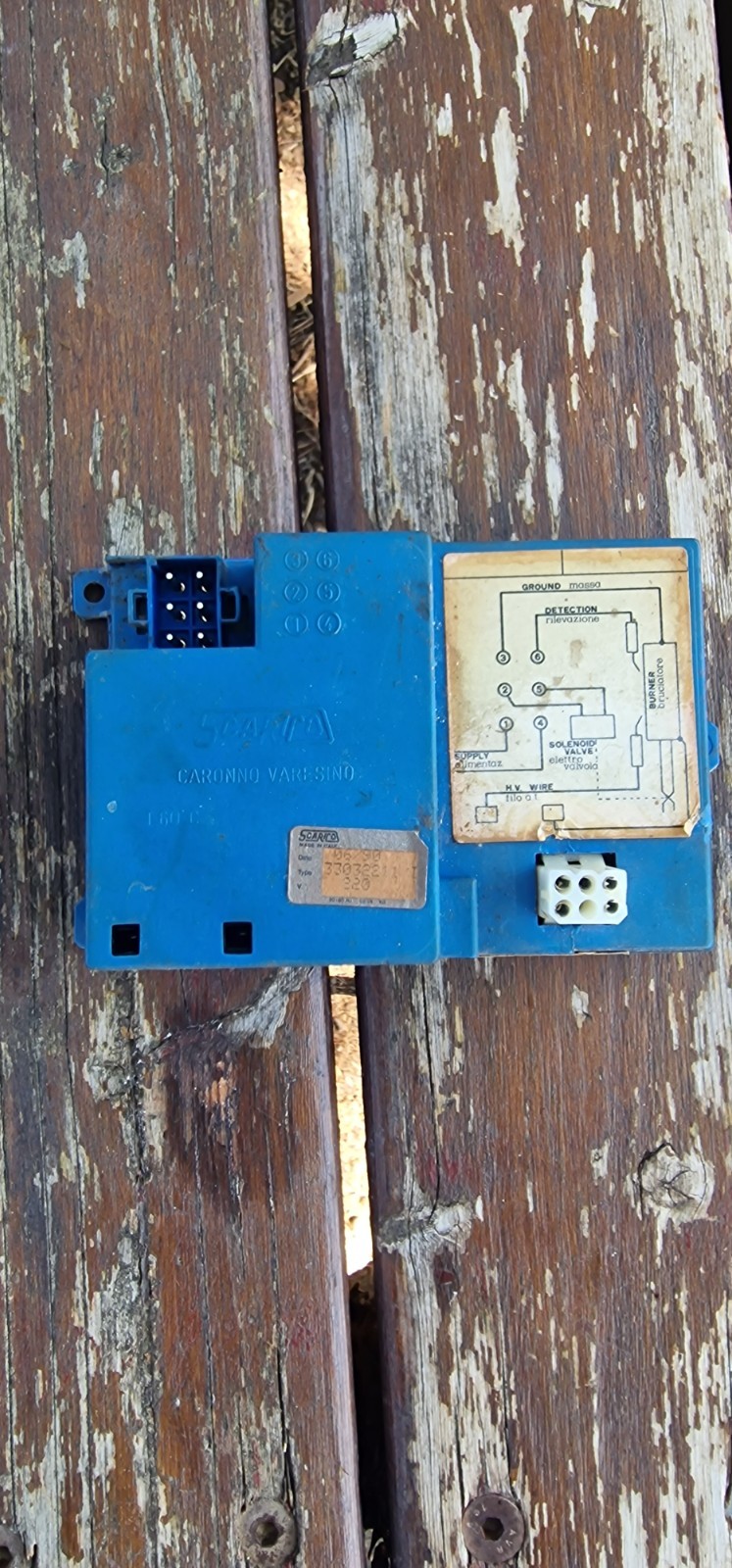 scheda accensione immergas anni 90