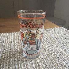 Jack Daniels Tennessee Whiskey Bung Slinger Drinking Glass Cocktail Tumbler