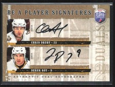 Chris Drury/Derek Roy 2006-07 Upper Deck Be a Player Duals Auto #D-DR New York