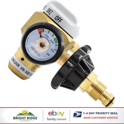 #ad Brass Nitrogen Purge Control Valve for Accurate Flow and Pressure Control $108.21