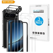 Bubble-Free Tempered Glass  Camera Lens Protectors for Pixel 10 Pro XL - 6.8 In