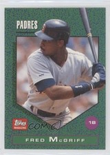 1990-93 Topps Magazine Cards Fred McGriff #TM86 HOF 5sb
