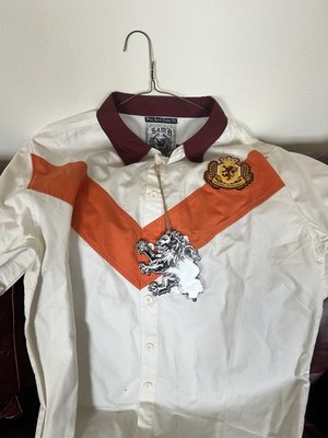 Hama Vintage 2XL Men's Shirt Short Sleeve Button Up Cotton Blend White New W Tag