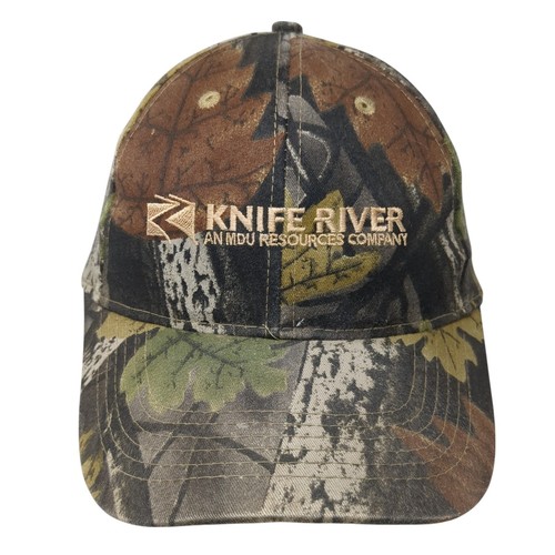 Knife River Strapback Baseball Cap Multicolor One Size Adjustable Camo Otto