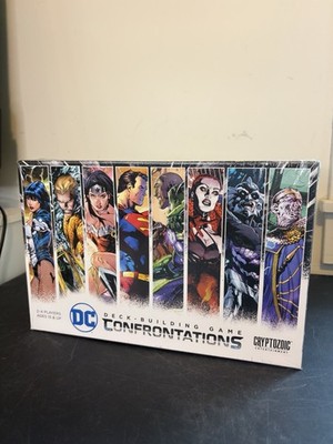 DC Deck-Building Game: Confrontations *FACTORY SEALED Comics Cryptozoic Cerberus