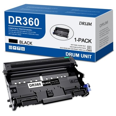 DR360 Drum Unit for Brother DR360 DR 360 DR-360 to use with DCP-7040 DCP-7030...