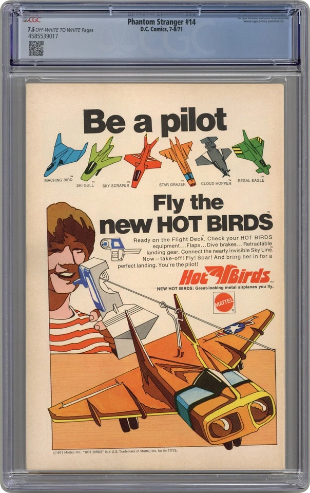 Phantom Stranger #14 CGC 7,5 1971 4585539017 Foto 2 de 2