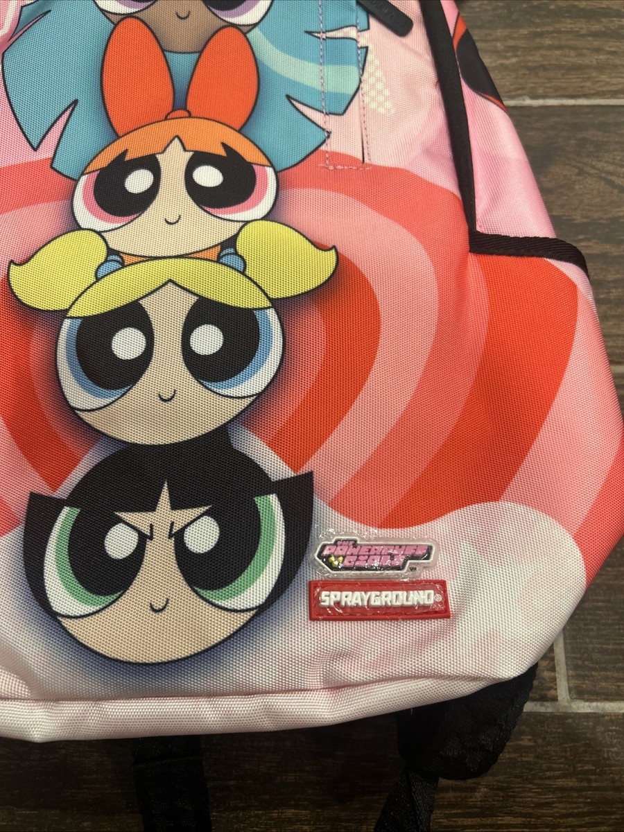 Sprayground x Power Puff Totem DLX Mini Backpack BRAND NEW