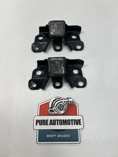 2003-2007 Infiniti G35 Coupe Front Upper Sway Bar Bracket Set Pair OEM