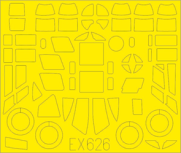 Eduard Accessories EX626 1:48 - Blenheim Mk.If For Airfix - Neu-image
