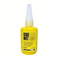 Sicomet Sekundenkleber 8400 50 G Transparent Sofortkleber Kunststoff Gummi Metal