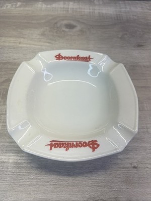 Vintage  Unique Logo Doornkaat Schnapps Porcelain Made in Germany Ashtray