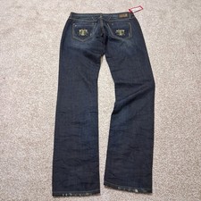  Take Two  jeans Donna 2000s Straight Con Dettagli Oro waist washed out