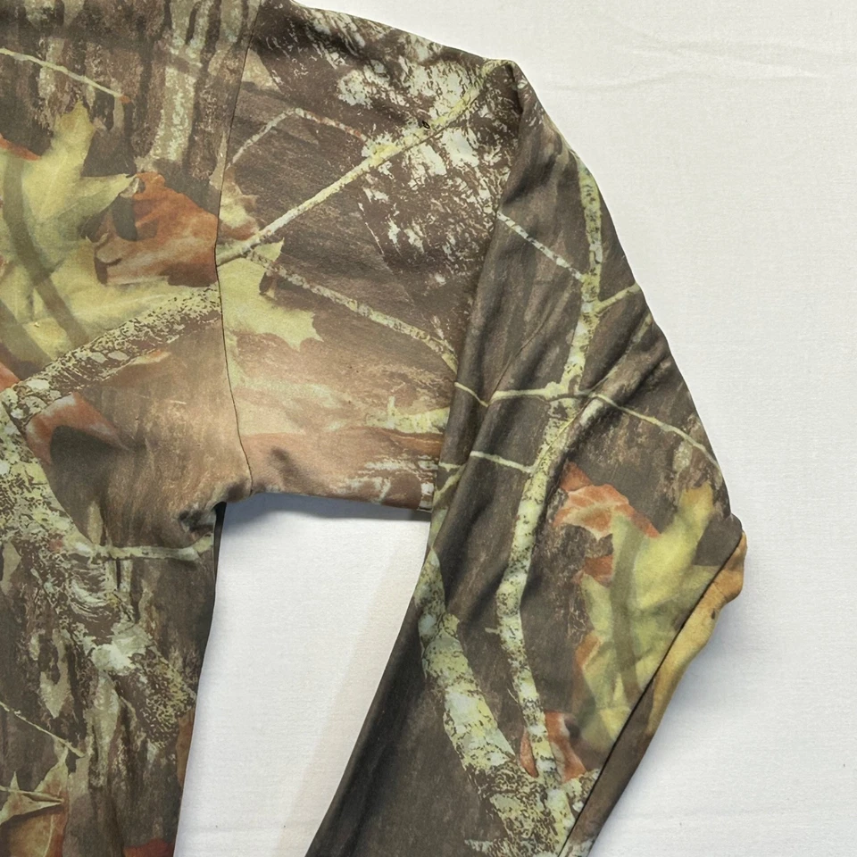 Camisa camuflada Under Armour para hombre Mossy Oak Break Up talla L cálida térmica manga larga Foto 4 de 4