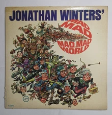Jonathan Winters "Mad Mad Mad Mad World" 1964 Vinyl Mono LP Verve V15041 VG/VG