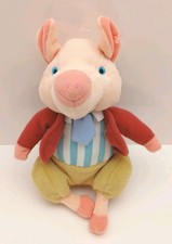 Beatrix Potter Pigling Bland Plush Pig 7" Frederick Warne Stuffed Animal Toy