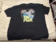 CM Punk Shirt WWE ROH AEW Straight Edge Drug Free Hardcore XXX