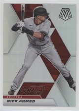 2021 Panini Mosaic Silver Prizm Nick Ahmed #154 1x1