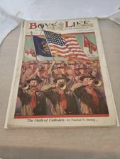1930 July Boys Life Magazine J.C. White Illustrated Cover 