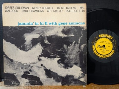 Jammin' In Hi Fi With Gene Ammons 1957 Prestige OG Kenny Burrell Mal Waldron RVG