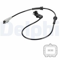 Delphi ABS Sensor Raddrehzahl SS20763 FüR Peugeot 307 3A SW 3H Break 3E CC 3B C4