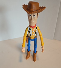 Disney Pixar Toy Story Sheriff Woody 9" Poseable Figure w/ Removable Hat VGC