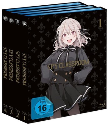 Spy Classroom   Gesamtausgabe   Staffel 1&2 Blu-ray  *NEU*OVP*