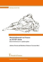 MatéRialisme(S) En France Au Xviiie SièCle Adrien Paschoud