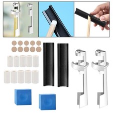 26x Pool Cue Tip Repair Kit, Billiards Cue Rod Repair 22mm Chalk Cubes