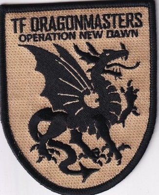 Task Force Dragonmasters Operation New Dawn patch 63rd Chemical Co CBRN Iraq NH
