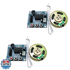 Ximimark 2Pcs ISD1820 Sound Voice Recording Playback Module Sound